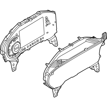 2021 Ford Bronco Speedometer - M2DZ-10849-A