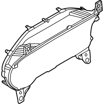 Ford M2DZ-10890-A MASK - FUEL AND TEMPERATURE GA