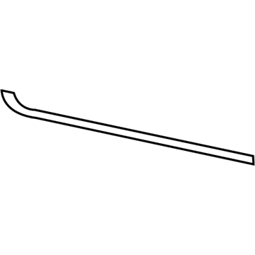 Ford F1TZ-9821453-A Weatherstrip Assy - Door Window