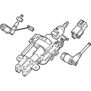 Ford FL3Z-3C529-BN COLUMN ASY - STEERING