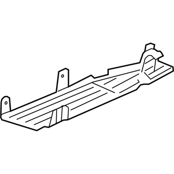 Ford Explorer Sport Trac Fuel Tank Skid Plate - 6L2Z-9A147-AA