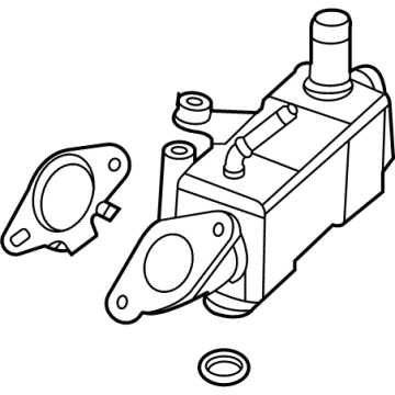 2023 Lincoln Corsair EGR Cooler - LX6Z-9F464-C