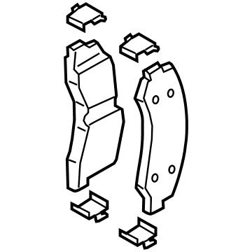 2022 Ford F-150 Brake Pads - ML3Z-2001-C