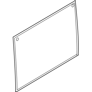 Ford BK3Z-6129710-U Glass - Quarter Window