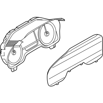 2023 Ford Expedition Speedometer - NL1Z-10849-J