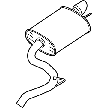 2018 Ford Mustang Tail Pipe - FR3Z-5230-LA