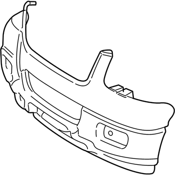 2005 Ford Expedition Bumper - 4L1Z-17D957-EAA