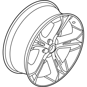 Ford Police Interceptor Sedan Spare Wheel - DG1Z-1007-L