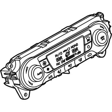 Ford Focus A/C Switch - F1EZ-19980-J