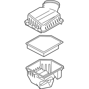 Ford Mustang Air Filter Box - 7R3Z-9600-E