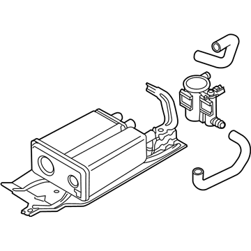 Ford 7T4Z-9D653-B Cannister - Fuel Vapour Store