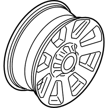 2022 Ford F-350 Super Duty Spare Wheel - HC3Z-1007-H