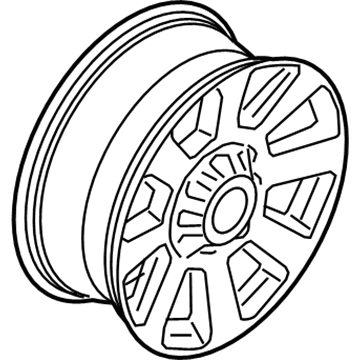 2021 Ford F-350 Super Duty Spare Wheel - HC3Z-1007-D