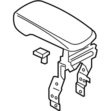 Ford EJ7Z-7806024-BC Armrest Assembly - Console