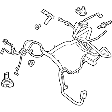 2023 Ford Edge Battery Cable - K2GZ-14300-F