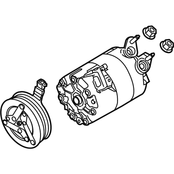 2017 Ford Focus A/C Compressor - GV6Z-19703-U