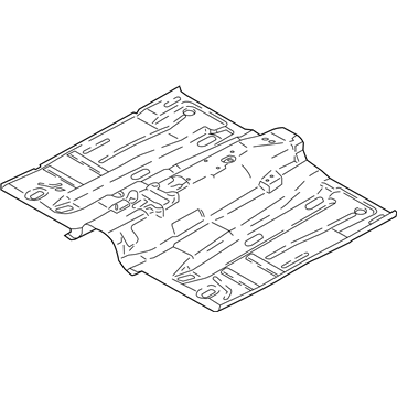 Ford Focus Floor Pan - G1FZ-5811135-A