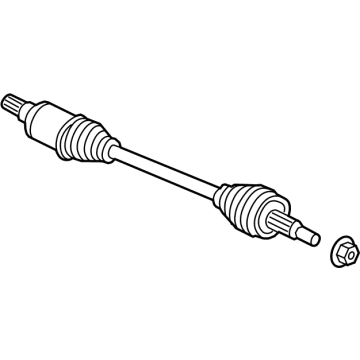 Ford LX6Z-4K139-G SHAFT ASY - REAR AXLE