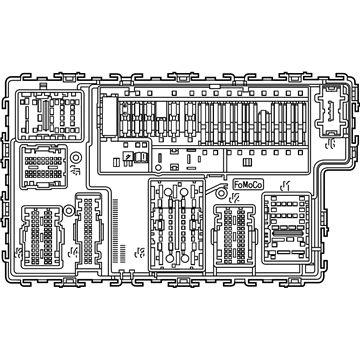 2021 Ford Ranger Fuse Box - JU5Z-15604-CT