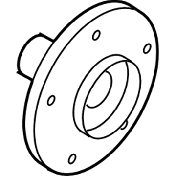 2002 Ford Escape Wheel Hub - YL8Z-1109-BA