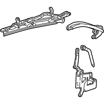 Ford F8ZZ-7653104-AA Rail Assembly - Roof - Side