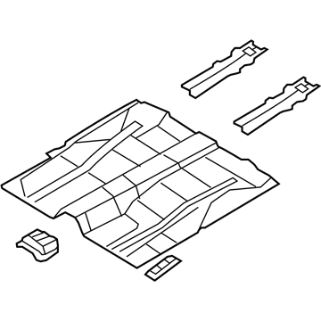 Ford Edge Floor Pan - 7T4Z-7811141-A