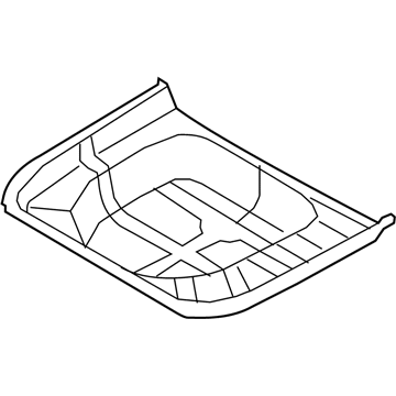 Ford 8A5Z-5411215-BA Pan Assembly - Floor - Rear