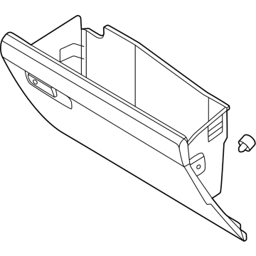 2024 Ford F-250 Super Duty Glove Box - PC3Z-6006024-AD