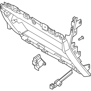 2023 Ford F-250 Super Duty Glove Box - PC3Z-6006010-AA