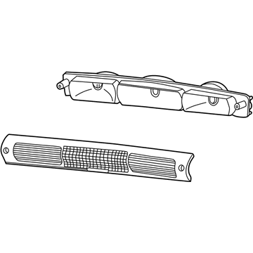 Ford 1L3Z-13A613-AA Lamp Assembly - Rear - High Mounted