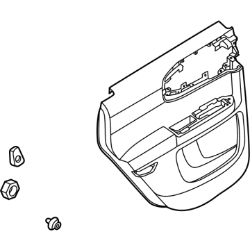 Ford M1PZ-7827407-CH PANEL - DOOR TRIM - LOWER