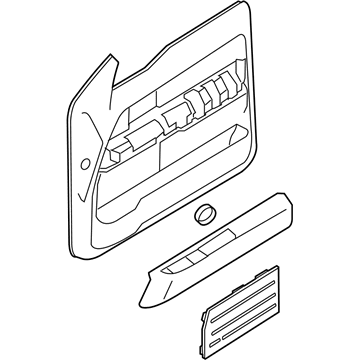 Ford BL3Z-1823942-GA Panel Assembly - Door Trim