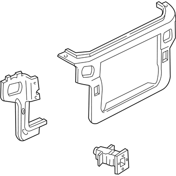 2002 Ford Mustang Radiator Support - XR3Z-16138-BA