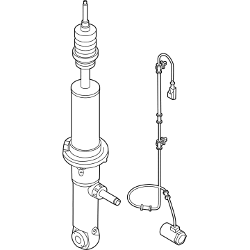 Ford KL3Z-18124-H STRUT - SUSPENSION