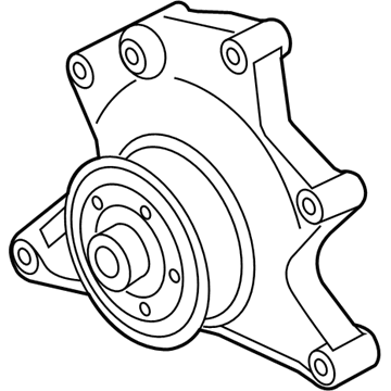 Ford LC3Z-8553-A BRACKET - COUPLING SHAFT BEARI