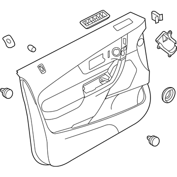 Ford DT4Z-7823943-ED Panel Assembly - Door Trim