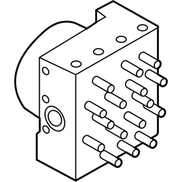 2020 Ford Police Responder Hybrid ABS Control Module - KG9Z-2C215-A