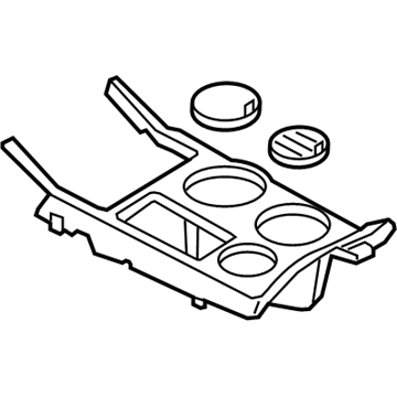 Ford BB5Z-78045A76-AA Panel Assembly - Console