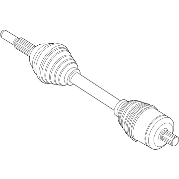 Ford NK4Z-4K139-B SHAFT ASY - REAR AXLE