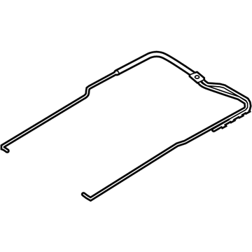 Ford 7T4Z-78502C22-A Frame - Sliding Roof Panel Opening