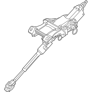 2019 Ford Police Responder Hybrid Steering Shaft - HG9Z-3C529-L