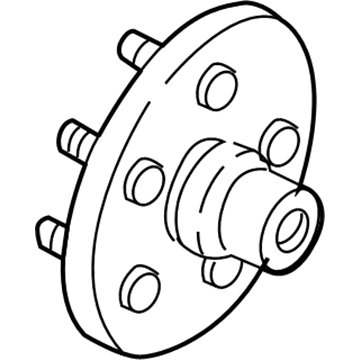 Ford AL5Z-1104-A Hub Assembly - Wheel