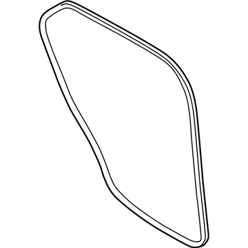 2021 Ford Police Interceptor Utility Door Seal - LB5Z-78253A10-A