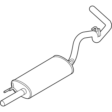 2022 Ford F-150 Exhaust Pipe - ML3Z-5230-E