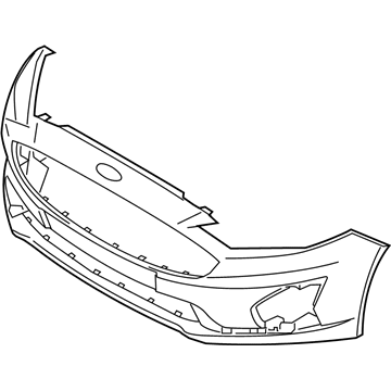 2020 Ford SSV Plug-In Hybrid Bumper - KS7Z-17D957-SAPTM