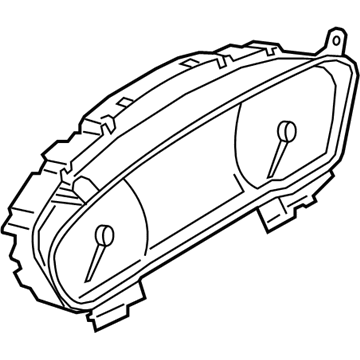 2021 Ford EcoSport Instrument Cluster - GN1Z-10849-DX