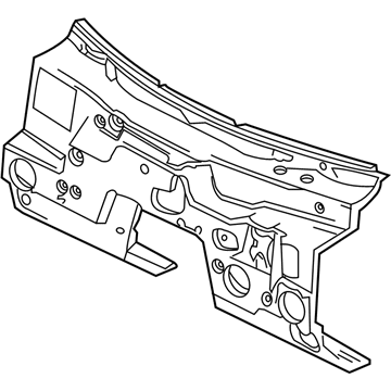 Ford BR3Z-6301670-A Insulator - Dash Panel