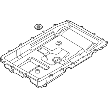 2023 Ford Police Interceptor Utility Transmission Pan - LP5Z-7A194-B