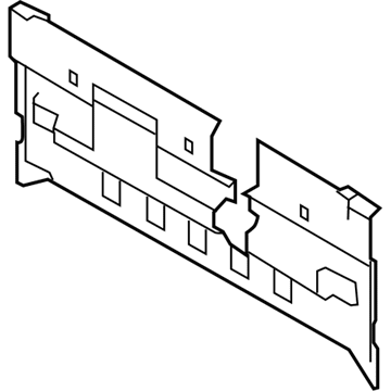 Ford 8C3Z-2540374-AB Trim Assy - Back Panel