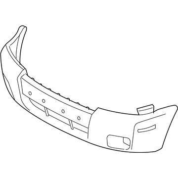 2006 Mercury Mariner Bumper - 5E6Z-17D957-ABPTM